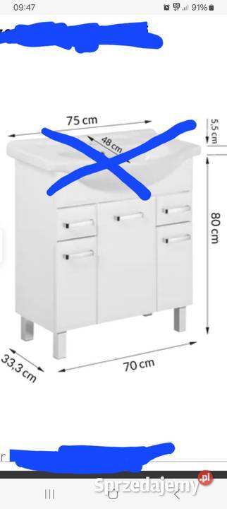 Szafka łazienkowa Łuków