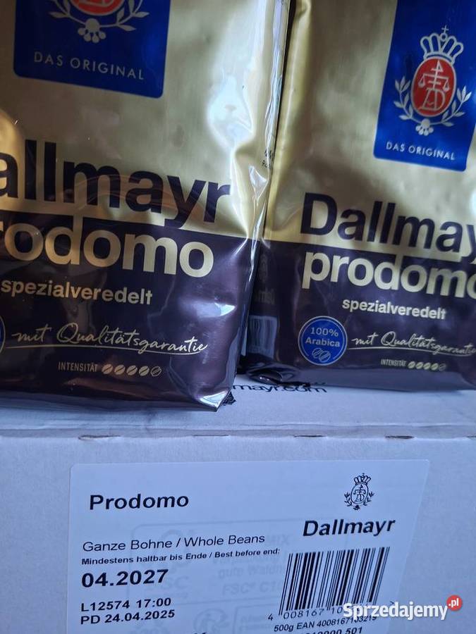 Kawa ziarnista Dallmayr Prodomo 500 g Wilcza