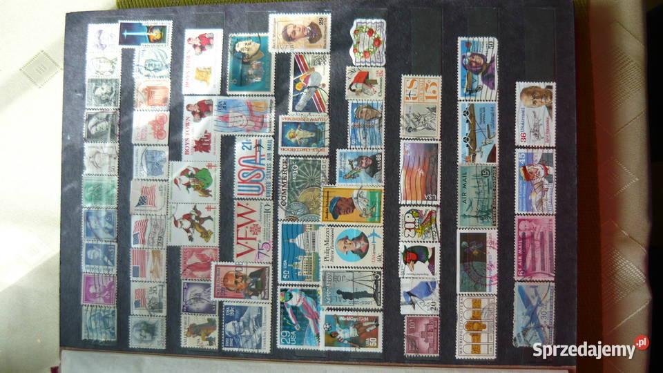 Znaczki USA śląskie Myszków