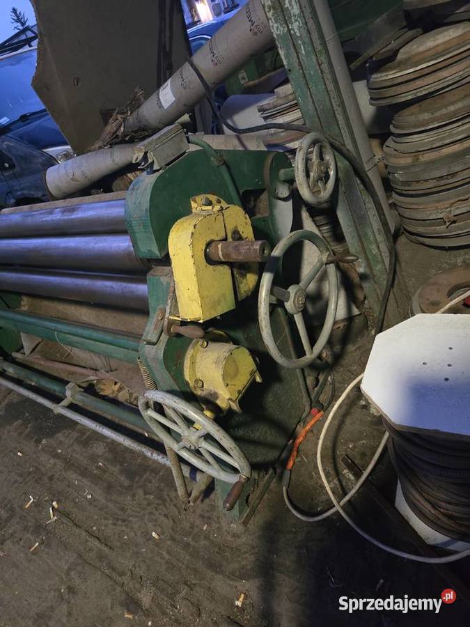 Walcarka do blach 4 czterowalcowa napęd silnik Produkcja Warszawa