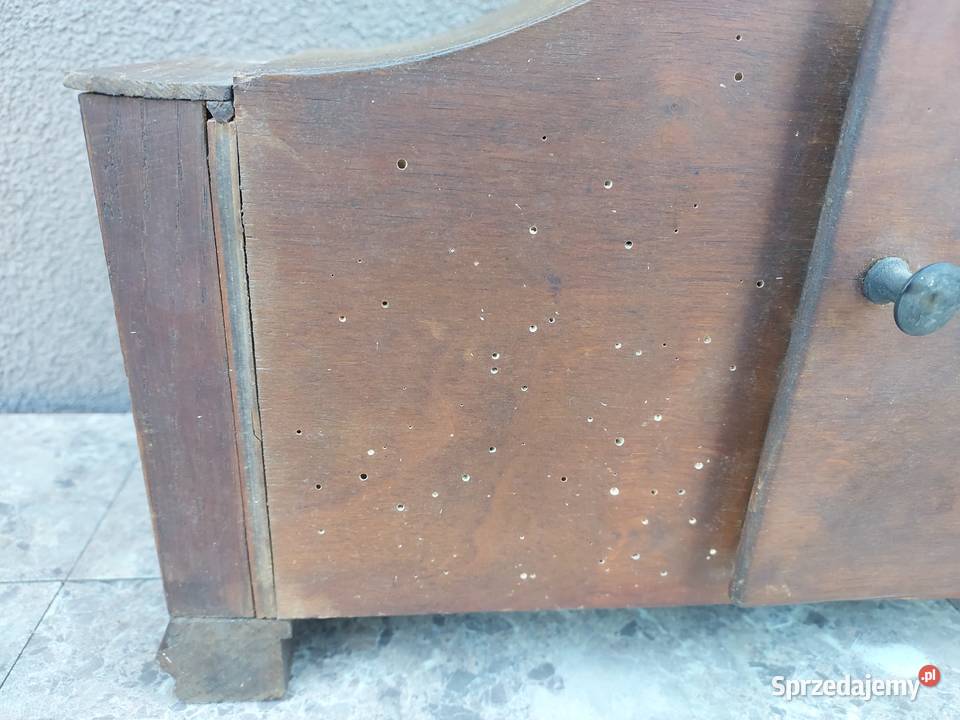 142 Stary zegar kominkowy bufetowy ODO W278