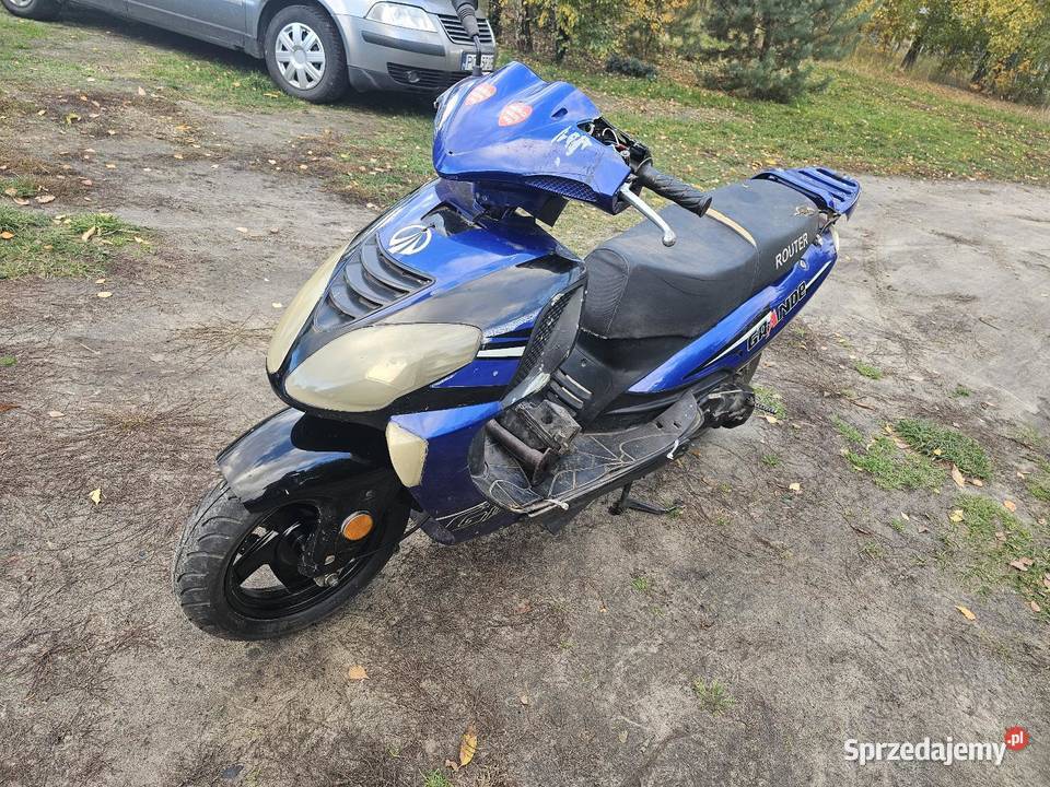 Skuter 4t zarejstrowany opłacony zamiana Chotynin