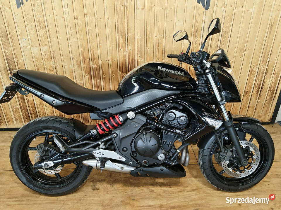 Kawasaki ER Piękny Motocykl KAWASAKI ER6n naked Stare Miasto