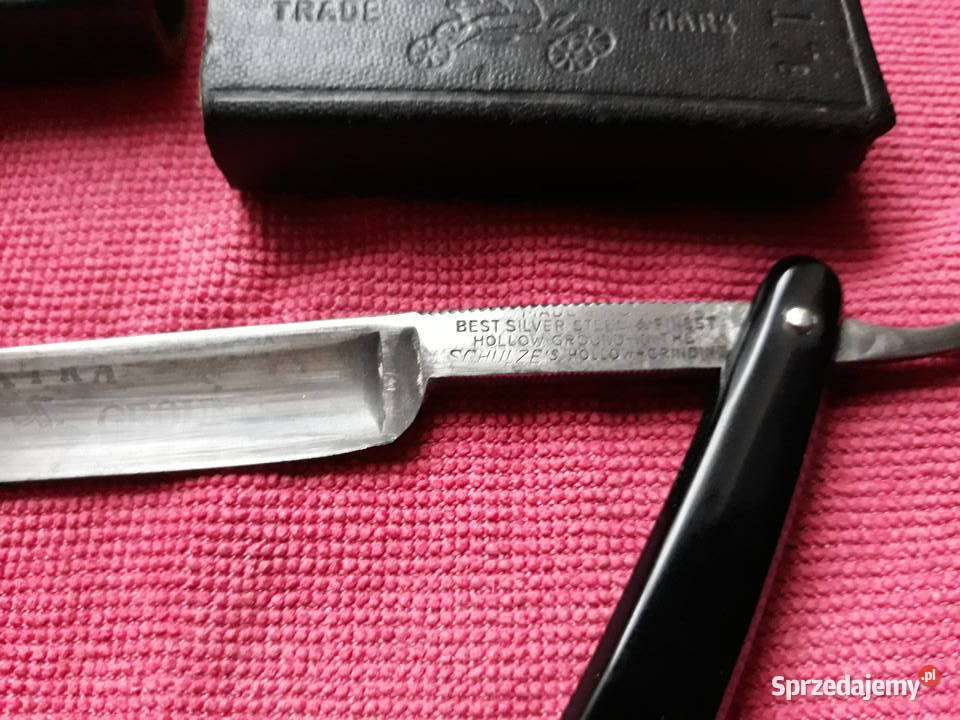 Brzytwa SCHULZES HOLLOWGRINDING wielkopolskie sprzedam