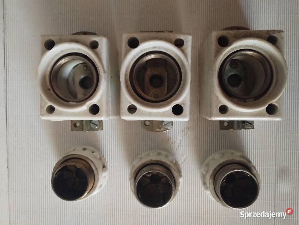 Gniazdo bezpiecznikowe ceramiczne główka 100A Olkusz