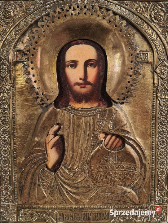 Ikona Jezus Chrystus Władca Świata 0192 Warszawa sprzedam