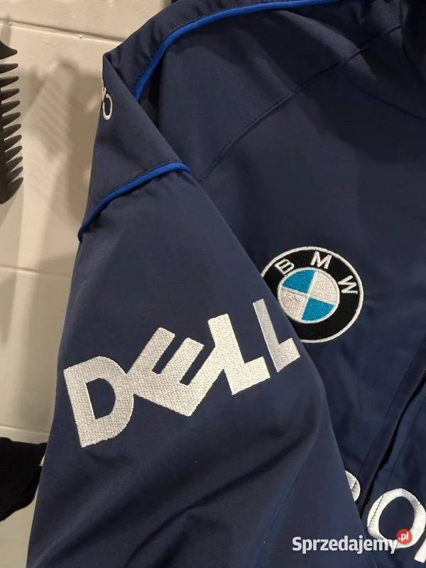 Vintage kurtka wyścigowa BMW f1 Wiatrówka