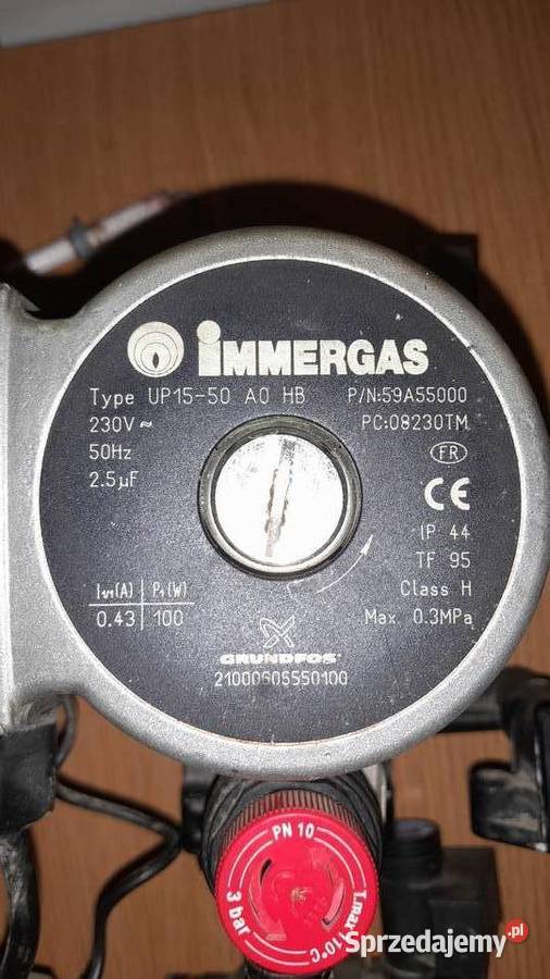Immergas Płyta elektroniczna z pompą wody sprzedam
