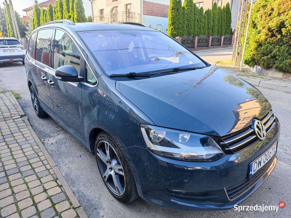 VW Sharan 20tdi 177 2013r kamera cofania Sharan Mława