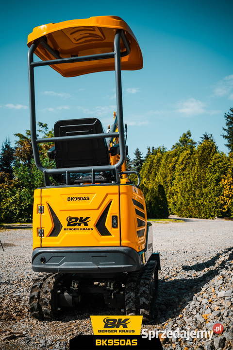 MINI koparka gąsienicowa BERGER KRAUS BK950AS Opole sprzedam