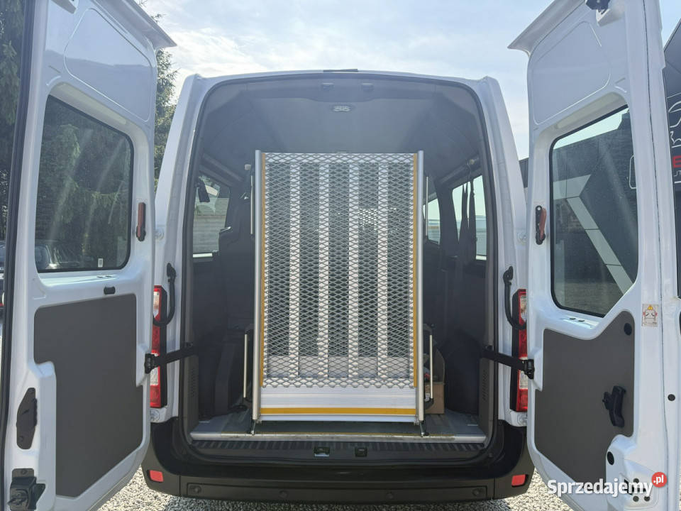 Renault Master L2H2 średniak 8osobowy lift mazowieckie Warszawa sprzedam