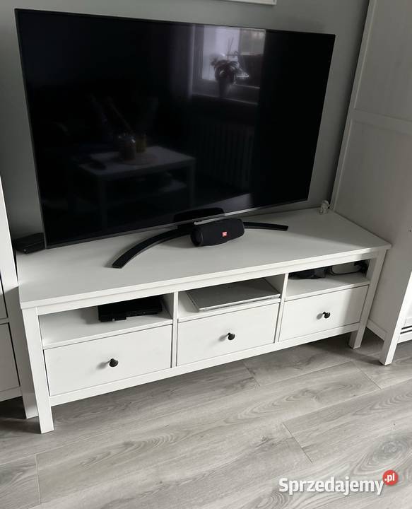 Hemnes Ikea szafka RTV RTV Skrzynki