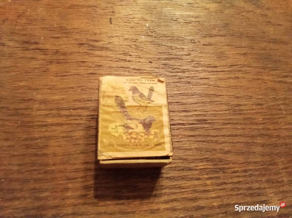 Zapałki Wietnam mazowieckie Warszawa