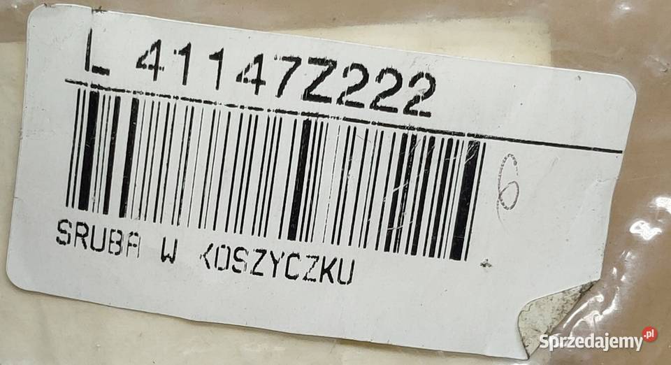 ŚRUBA Z ŁBEM KWADRATOWYM M6 FIAT BRAVO BRAVA Mielęcin