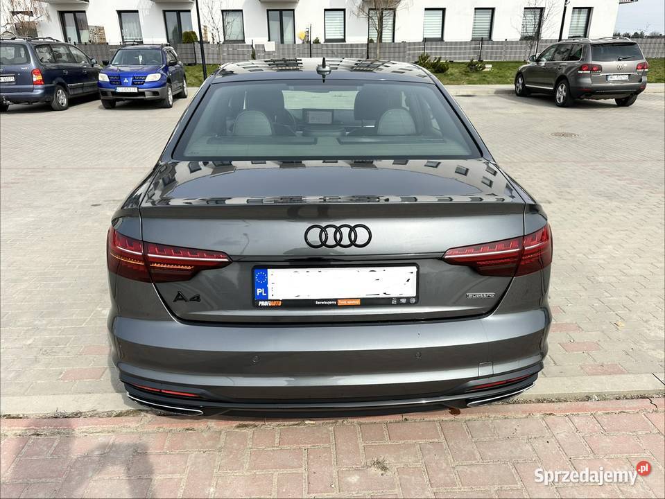Audi A4 b9 lift 2020 Premium Plus Sline Black benzyna Świdnik