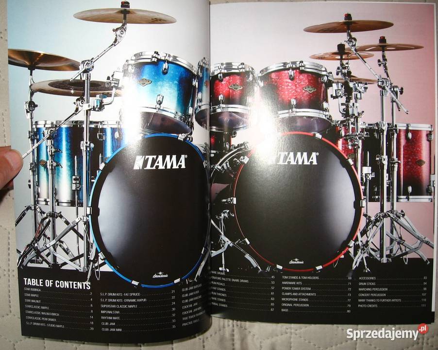 TAMA Drums and Hardware 2022 General Catalog Kępice sprzedam