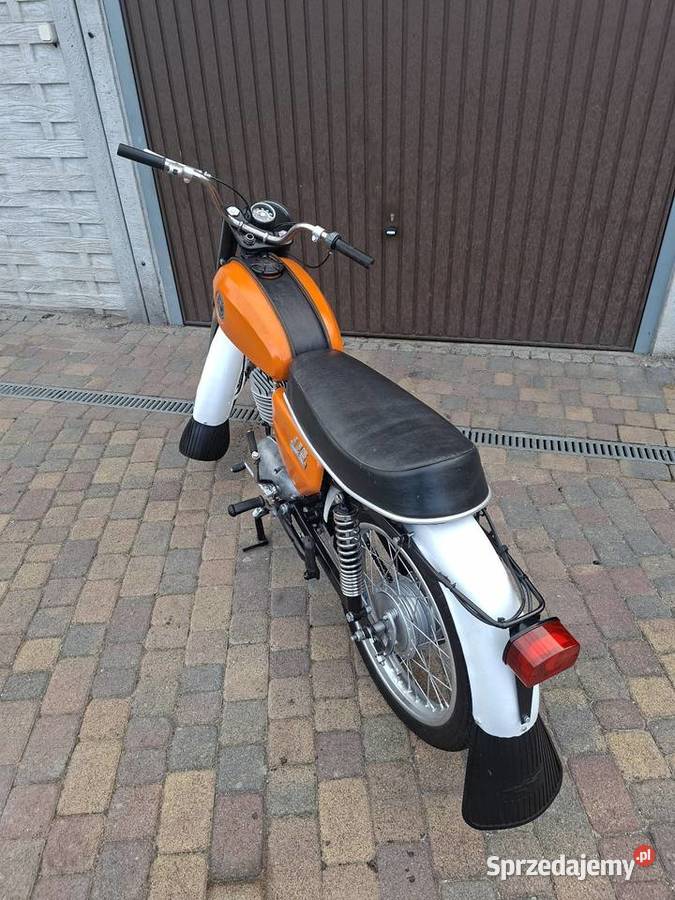Wsk 125 pełnej odbudowie Piękny klasyk PRL WSK Bobrzany