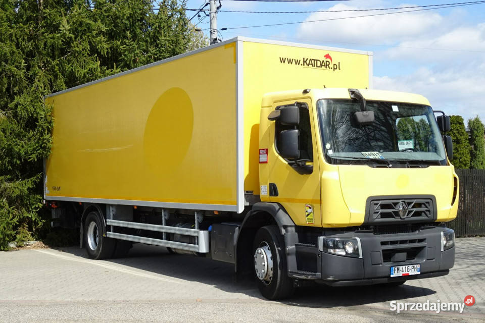 Renault D19 Premium Euro 6 kontener 21p winda centralny zamek