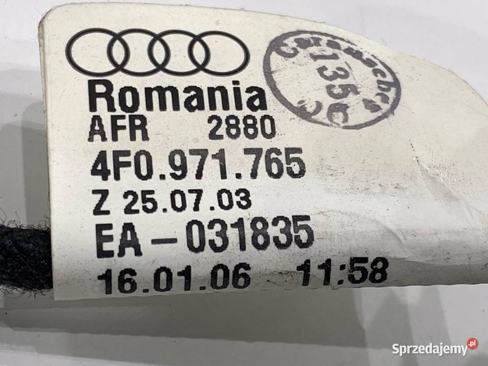 PRZEŁĄCZNIK SZYB AUDI A6 C6 4F0971765 0411 Kombi sprzedam