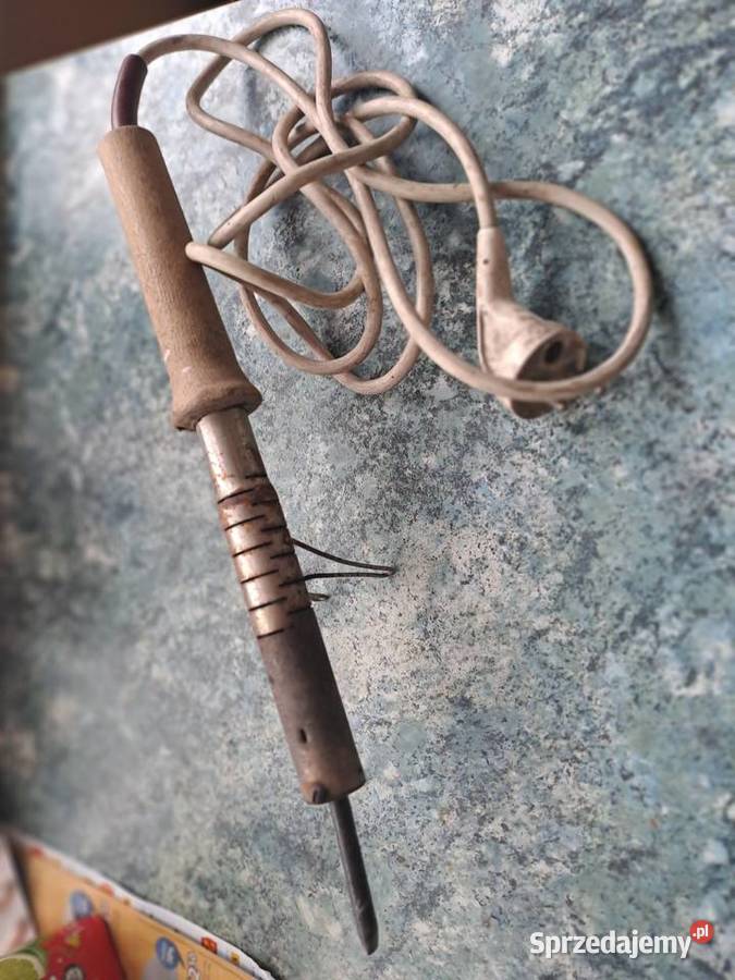 Lutownica duża kolba z czasów PRLu Przemyśl