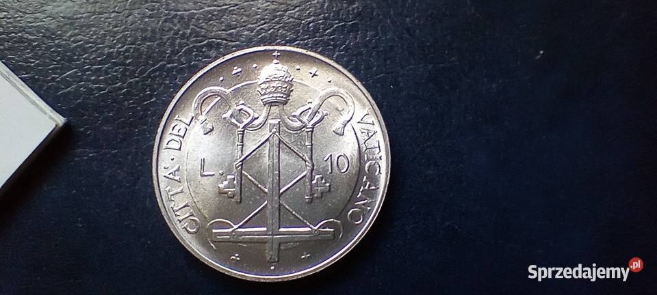 Stare monety 10 lir 1967 Watykan Lesko sprzedam