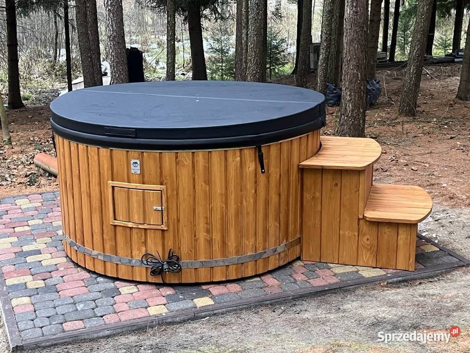 Balia ogrodowaKOMPLET Gorąca beczka Jacuzzi sprzedam