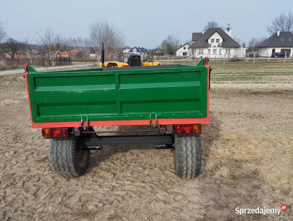 Przyczepa jednoosiowa z kiprem Rzeszów