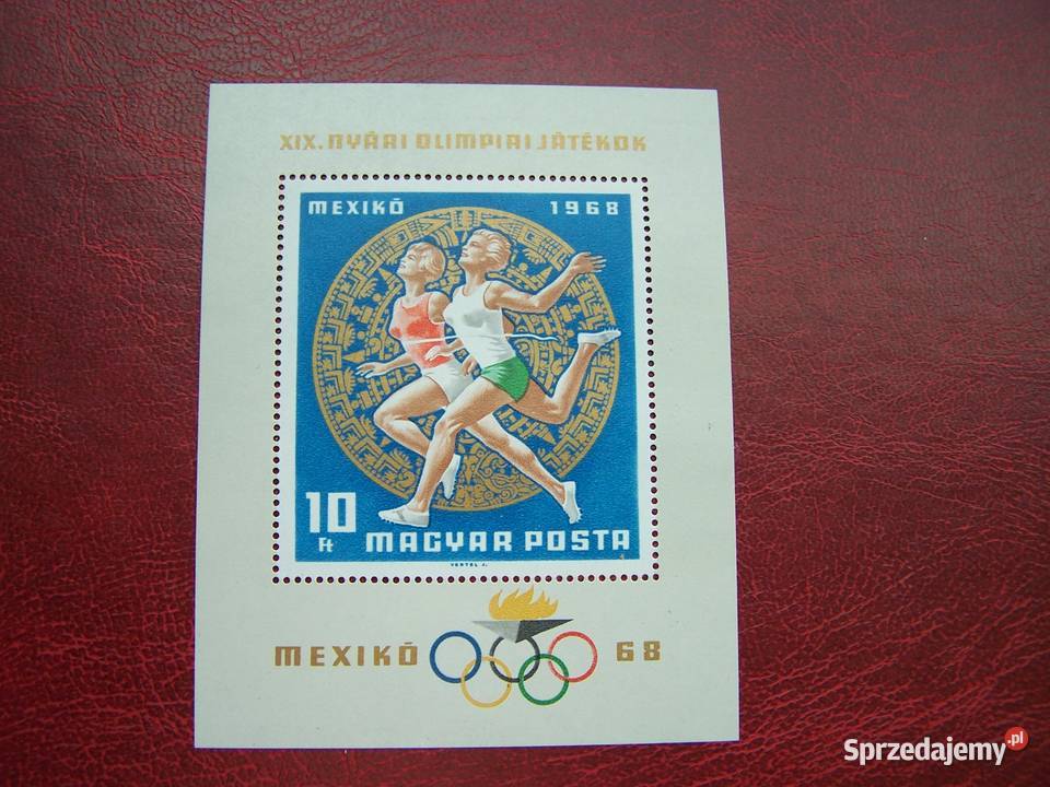 Węgry 1968 MNH Sport Olimpiada Mexico 68 Tychy