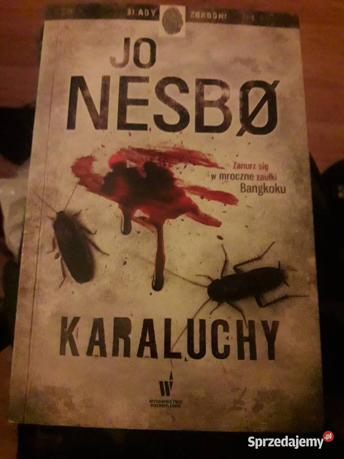 Dwupak Łowcy Głów i Karaluchy Jo Nesbo Warszawa