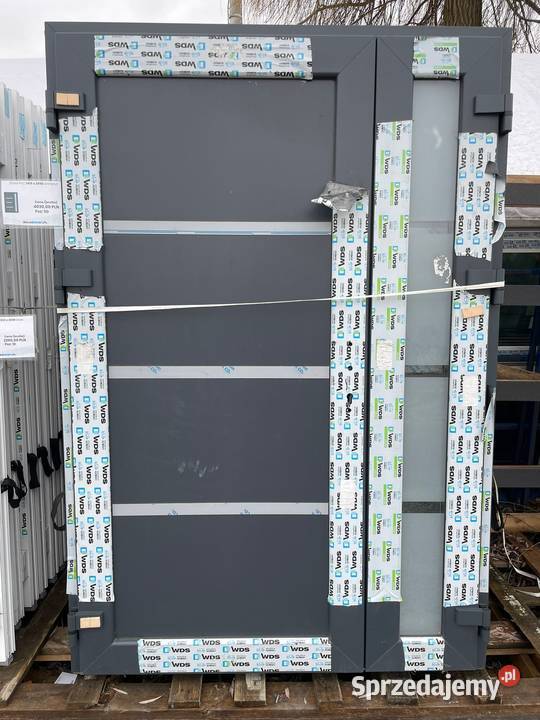 Drzwi PCV 1419x2090 Antracyt 140x210 ręki Wrocław