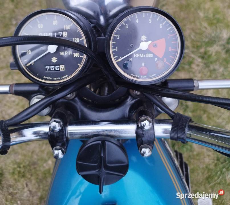 Suzuki T500 Titan japońska legenda Łódź
