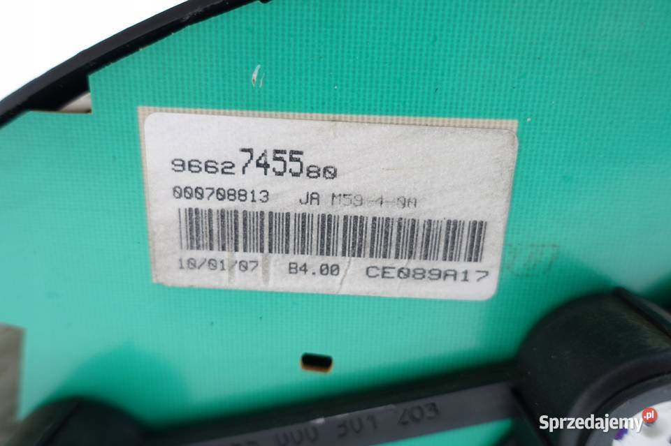 Citroen Berlingo I 16 HDI ZEGARY LICZNIK europa Części samochodowe lubelskie Rudka