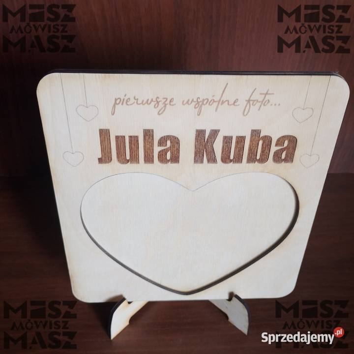 Ramka zakochanych pierwsze foto walentynki wielkopolskie Racot