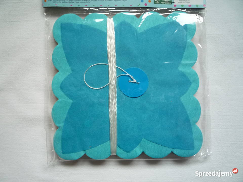 Nowa Girlanda Papierowa Kolorowa 6m Dekoracje i ozdoby zachodniopomorskie