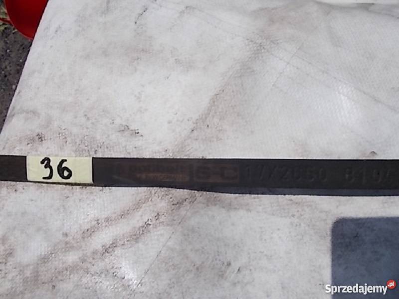 Pasek klinowy 17x2650 B104 Części zamienne Spławie sprzedam