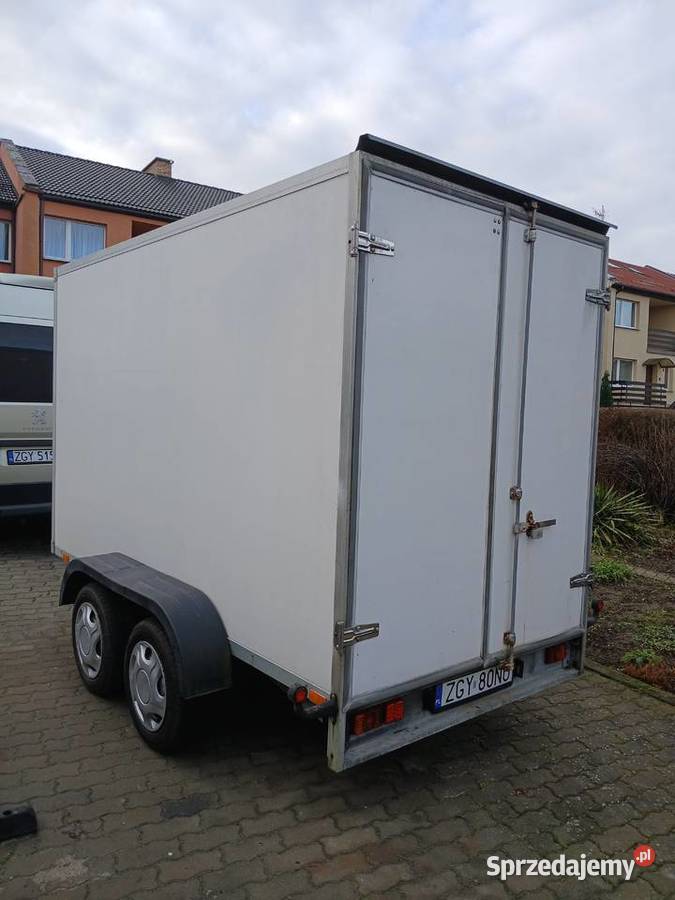 Sprzedam przyczepę kontener Gryfice sprzedam