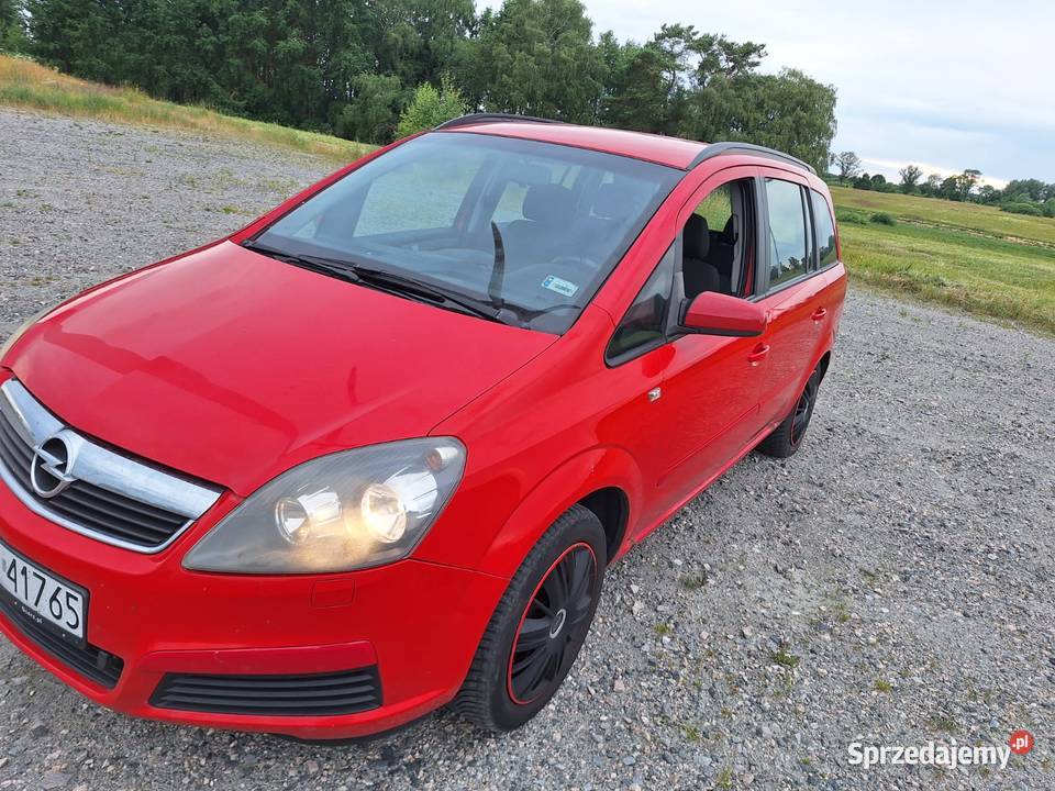Opel Zafira 7osobowy 18LPG nieuszkodzony Zafira zachodniopomorskie Drawsko Pomorskie