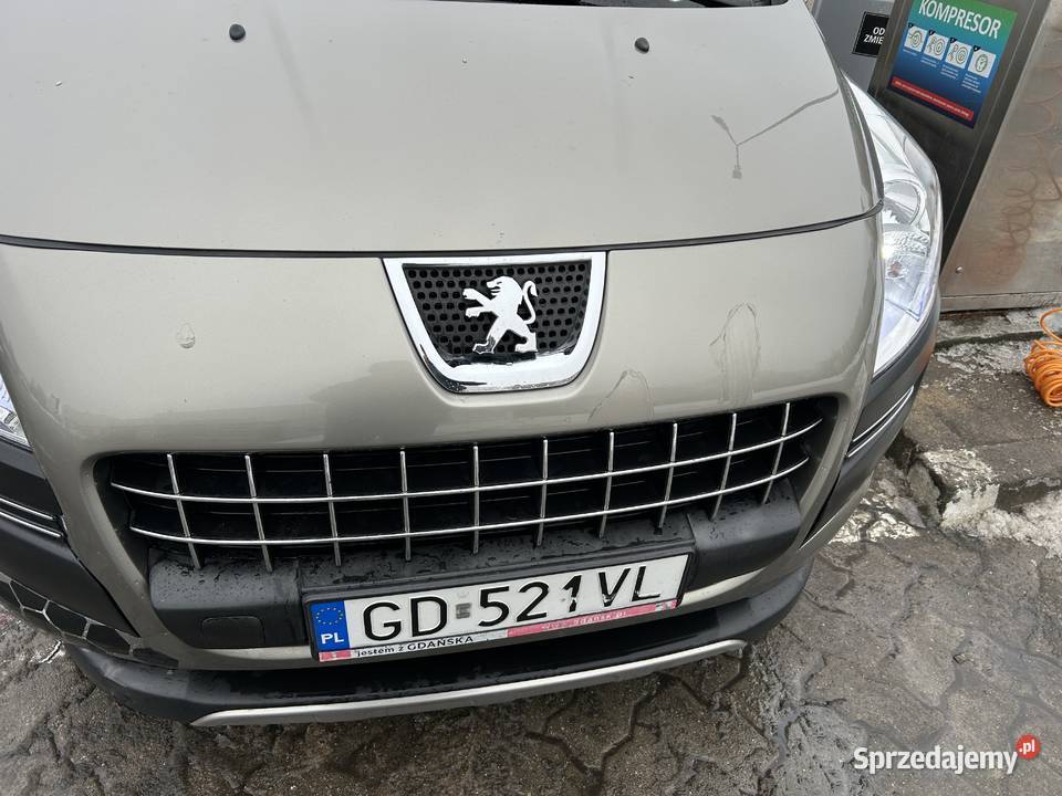 Peugeot 3008 16HDi 2009r Oszczędny dużym poduszka powietrzna sprzedam