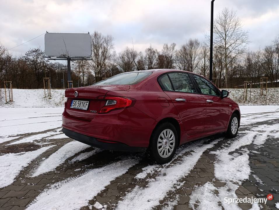Fiat Tipo 14 95 BENZYNA 2016 czerwony Katowice