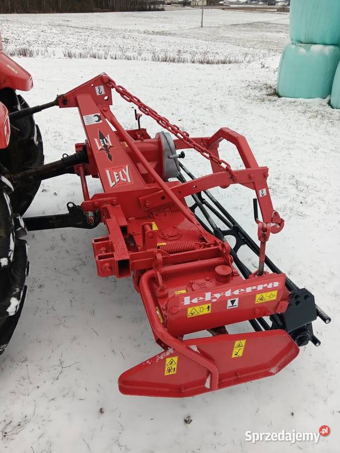 Brona aktywna lely 25m agregat uprawowy nieuszkodzony Łagów