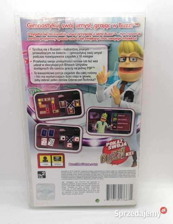 Gra na PSP Buzz Brain Bender Gry na konsole Elbląg