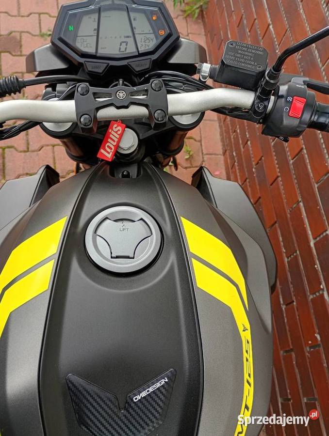 Yamaha Mt 125 FLUO katB nieuszkodzony Widawa