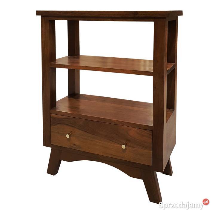 Konsola drewniana BONN 70 z szufladą i półką z Konsole Lublin