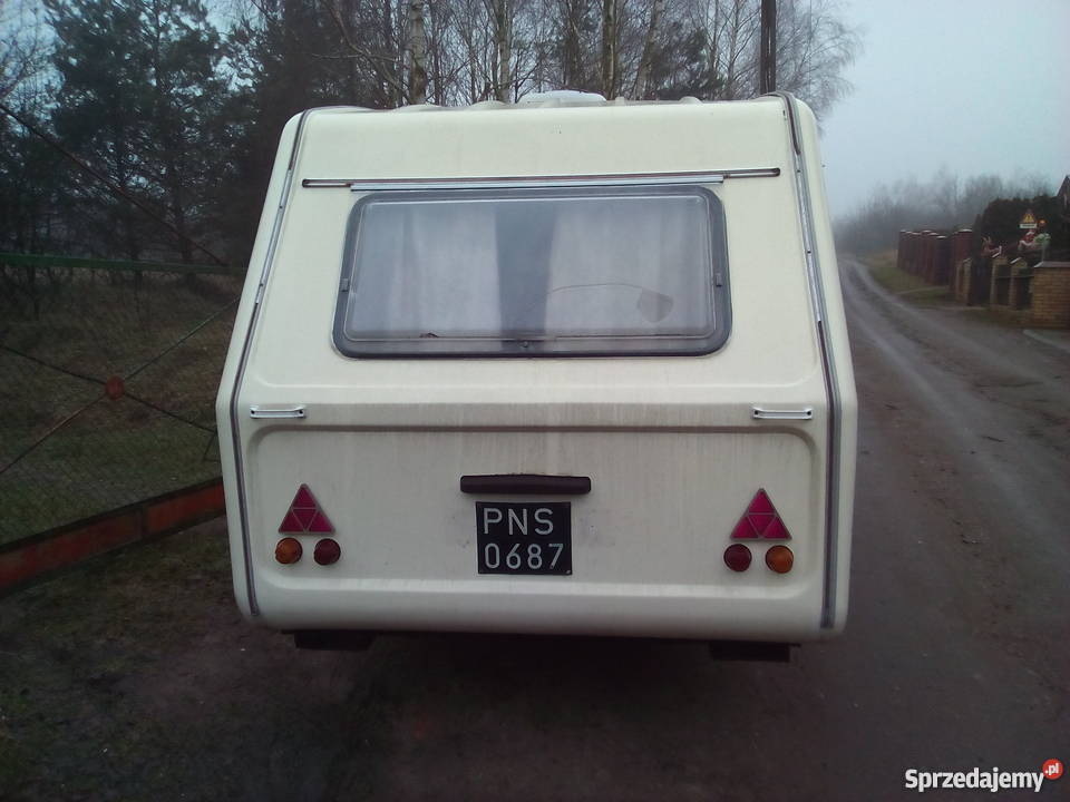 Przyczepa kampingowa niewiadów Kobylniki