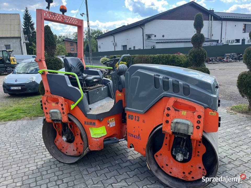 Walec Wibracyjny HAMM HD13VV 2014r 444mtg nie Maków Podhalański sprzedam