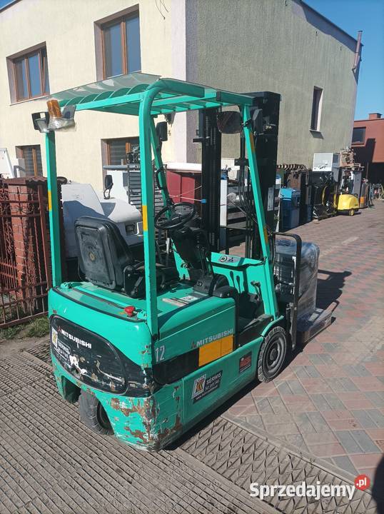 Wózek widłowy Mitsubishi EFB10A 30016UDZWIG 1200 Nowy Tomyśl sprzedam