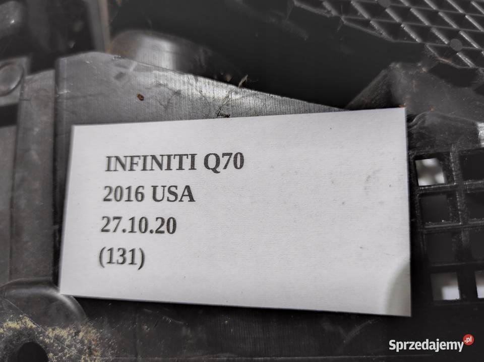 PODSZYBIE PRAWE LEWE INFINITI Q70 M30d M37 M56 osobowe Części Nowy Tomyśl
