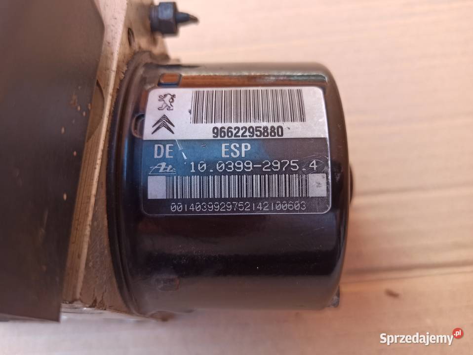 Peugeot 207 Pompa ABS ESP 9662295880 10096011873 Bolesławiec
