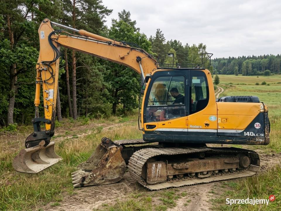 Koparka gąsienicowa Hyundai Robex 140 LC9 6633 Koparki Bełchatów