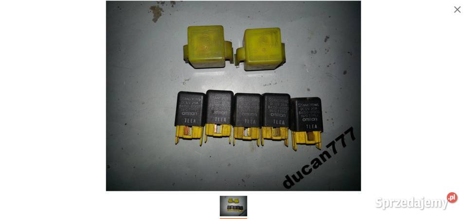 przekaźnik DC12V 20A ssang yong korando 29td terenowe